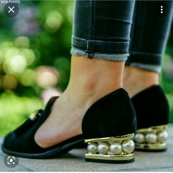 Jeffrey Campbell Shoes - Jeffrey Campbell Civil classic black suede with pearly heel  bids shoes